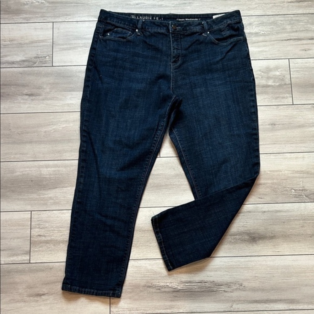Laurie Felt Classic Weekender jeans size 16 plus size women's